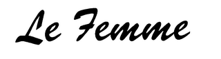 LE FEMME logo
