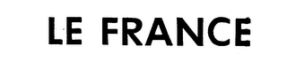 LE FRANCE logo