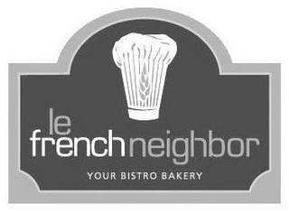 LE FRENCH NEIGHBOR YOUR BISTRO BAKERY logo