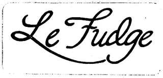 LE FUDGE logo