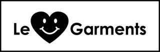 LE GARMENTS logo