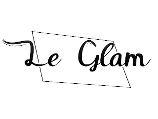 LE GLAM logo