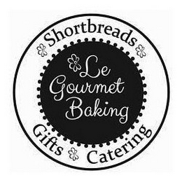 LE GOURMET BAKING SHORTBREADS GIFTS CATERING logo