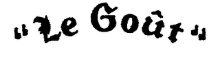 "LE GOUT" logo