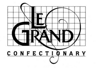 LE GRAND CONFECTIONARY logo