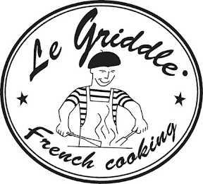 LE GRIDDLE. FRENCH COOKING logo