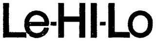 LE-HI-LO logo