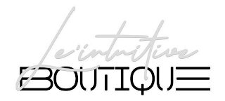 LE INTUITIVE BOUTIQUE logo