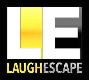 LE, LAUGHESCAPE logo
