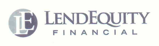 LE LENDEQUITY FINANCIAL logo