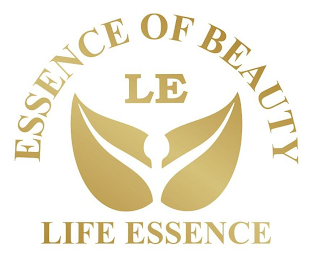 LE LIFE ESSENCE ESSENCE OF BEAUTY logo
