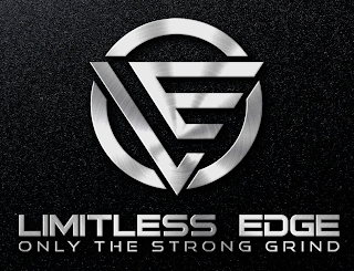 LE LIMITLESS EDGE ONLY THE STRONG GRIND logo