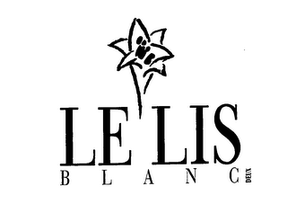 LE LIS BLANC DEUX logo