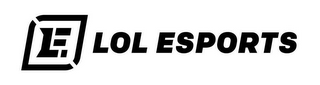 LE LOL ESPORTS logo