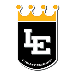 LE LOYALTY EXTRACTS logo
