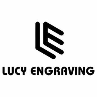 LE LUCY ENGRAVING logo
