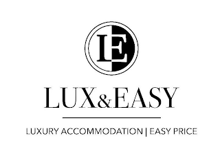 LE LUX & EASY LUXURY ACCOMMODATION EASY PRICE logo