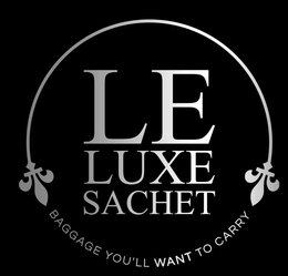 LE LUXE SACHET BAGGAGE YOU'LL WANT TO CARRY logo