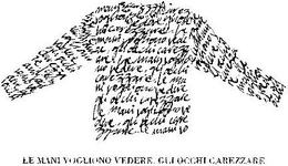 LE MANI VOGLIONO VEDERE. GLI OCCHI CAREZZARE logo