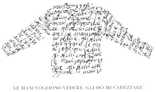 LE MANI VOGLIONO VEDERE, GLI OCCHI CAREZZARE logo