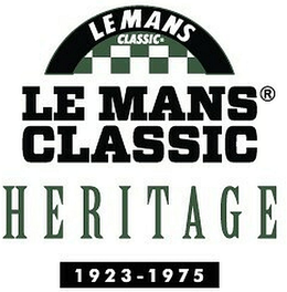 LE MANS CLASSIC HERITAGE 1923-1975 logo