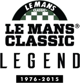 LE MANS CLASSIC LE MANS CLASSIC LEGEND 1976-2015 logo