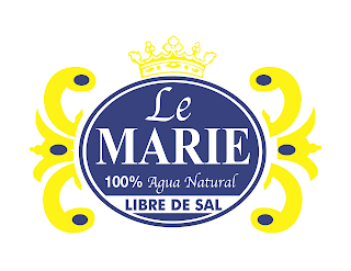 LE MARIE 100% AGUA NATURAL LIBRE DE SAL logo