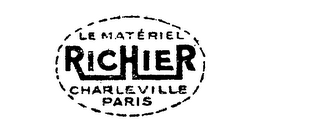 LE MATERIEL RICHIER CHARLEVILLE PARIS logo