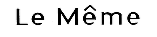 LE MEME logo