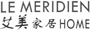 LE MERIDIEN HOME logo