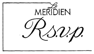 LE MERIDIEN RS.V.P. logo