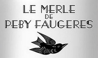 LE MERLE DE PEBY FAUGERES logo