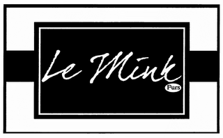 LE MINK FURS logo