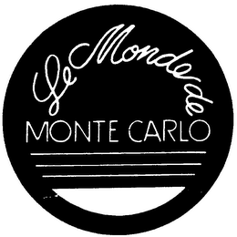 LE MONDE DE MONTE CARLO logo