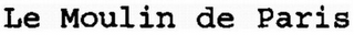 LE MOULIN DE PARIS logo