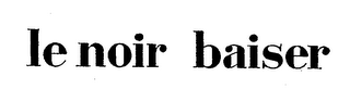 LE NOIR BAISER logo