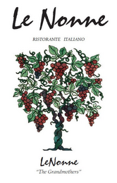 LE NONNE RISTORANTE ITALIANO LENONNE "THE GRANDMOTHERS" logo