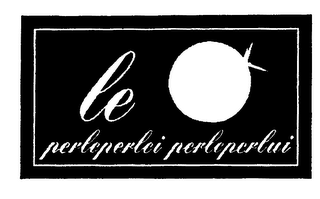 LE O PERLEPERLEI PERLEPERLUI logo