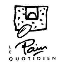 LE PAIN QUOTIDIEN logo