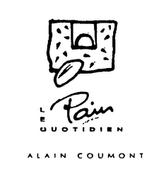 LE PAIN QUOTIDIEN ALAIN COUMONT logo