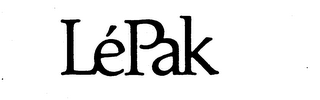 LE PAK logo
