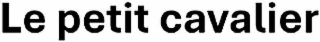 LE PETIT CAVALIER logo