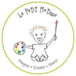 LE PETIT MATISSE IMAGINE · CREATE · SHARE logo