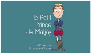 LE PETIT PRINCE DE MALIJAY IGP VAUCLUSEPRINCIPAUTE D'ORANGE LAURINE logo