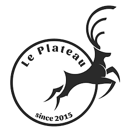 LE PLATEAU SINCE 2015 logo
