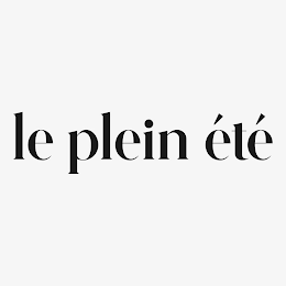 LE PLEIN ÉTÉ logo