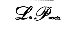 LE POOCH logo