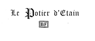 LE POTIER D'ETAIN BF logo
