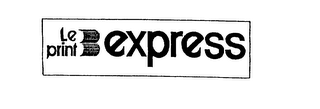 LE PRINT EXPRESS logo