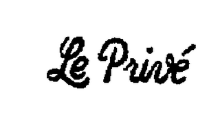 LE PRIVE logo